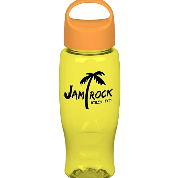 Comfort Grip Bottle with Oval Crest Lid - 27 oz.