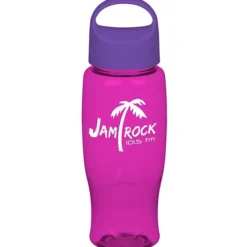 Comfort Grip Bottle with Oval Crest Lid - 27 oz.