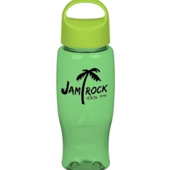 Comfort Grip Bottle with Oval Crest Lid - 27 oz.