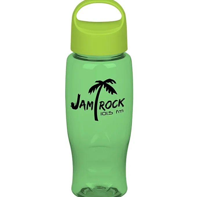 Comfort Grip Bottle with Oval Crest Lid - 27 oz.