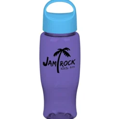 Comfort Grip Bottle with Oval Crest Lid - 27 oz.