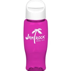 Comfort Grip Bottle with Oval Crest Lid - 27 oz.