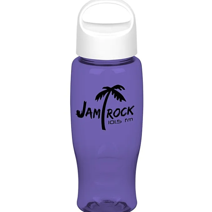 Comfort Grip Bottle with Oval Crest Lid - 27 oz.