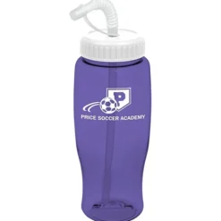 Comfort Grip Bottle with Straw Lid - 27 oz.