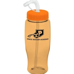 Comfort Grip Bottle with Straw Lid - 27 oz.