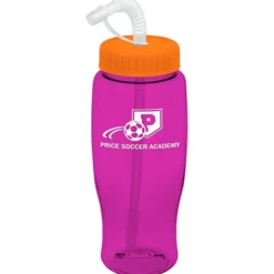 Comfort Grip Bottle with Straw Lid - 27 oz.