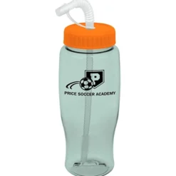 Comfort Grip Bottle with Straw Lid - 27 oz.