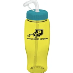 Comfort Grip Bottle with Straw Lid - 27 oz.