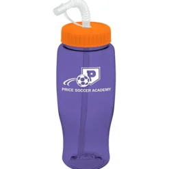 Comfort Grip Bottle with Straw Lid - 27 oz.