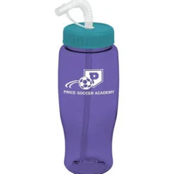 Comfort Grip Bottle with Straw Lid - 27 oz.