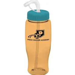 Comfort Grip Bottle with Straw Lid - 27 oz.