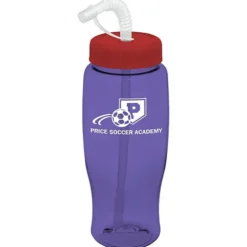 Comfort Grip Bottle with Straw Lid - 27 oz.