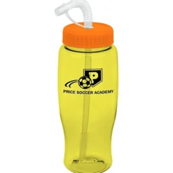 Comfort Grip Bottle with Straw Lid - 27 oz.