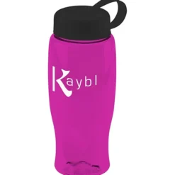 Comfort Grip Bottle with Tethered Lid - 27 oz.