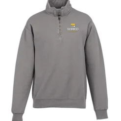 ComfortWash Fleece 1/4-Zip Pullover - Embroidered