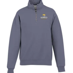 ComfortWash Fleece 1/4-Zip Pullover - Embroidered