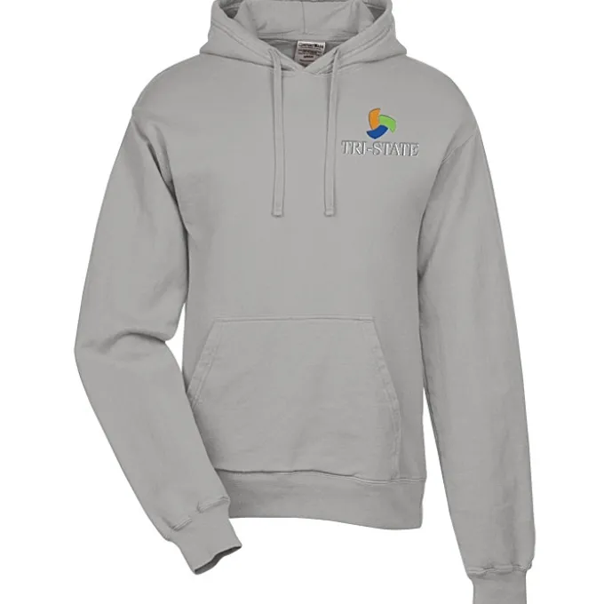 ComfortWash Garment-Dyed Hoodie - Embroidered
