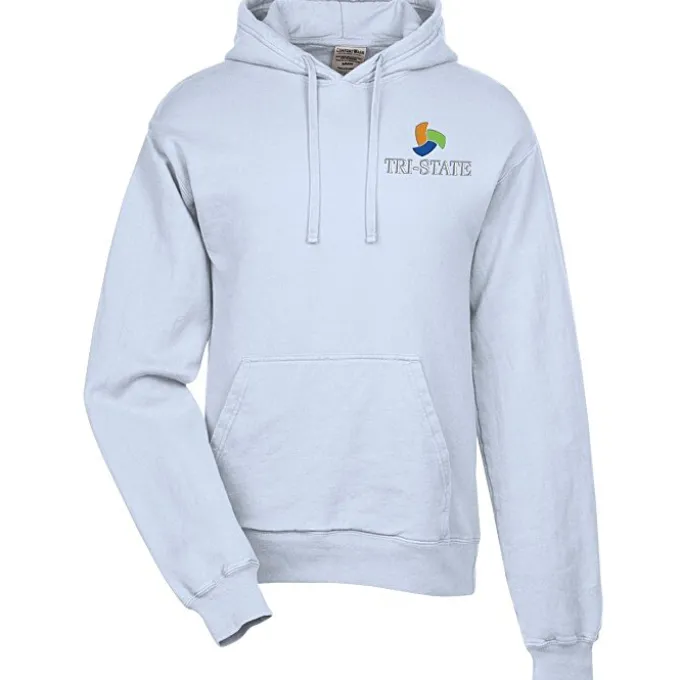 ComfortWash Garment-Dyed Hoodie - Embroidered