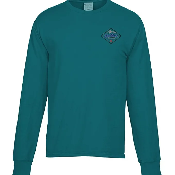ComfortWash Garment-Dyed LS Tee - Embroidered