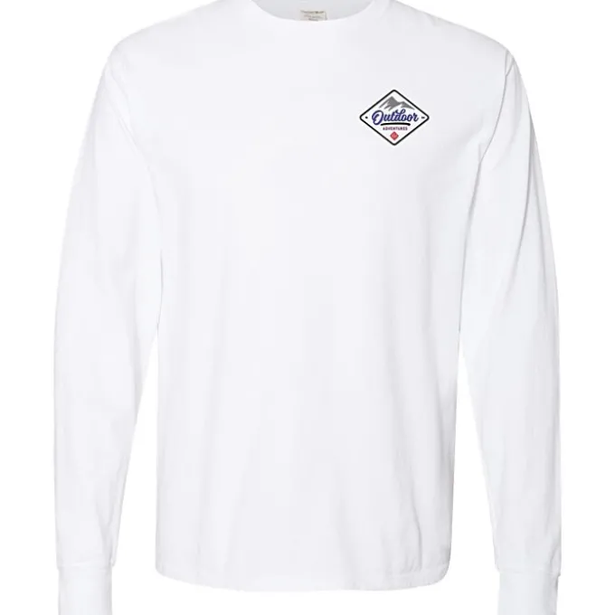 ComfortWash Garment-Dyed LS Tee - Embroidered