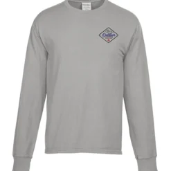 ComfortWash Garment-Dyed LS Tee - Embroidered