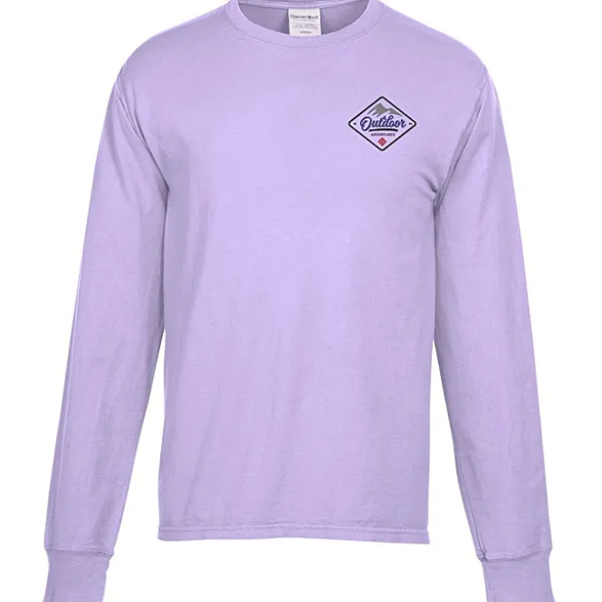 ComfortWash Garment-Dyed LS Tee - Embroidered