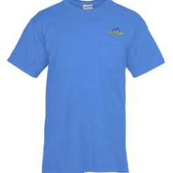 ComfortWash Garment-Dyed Pocket Tee - Embroidered