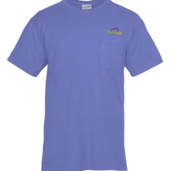 ComfortWash Garment-Dyed Pocket Tee - Embroidered