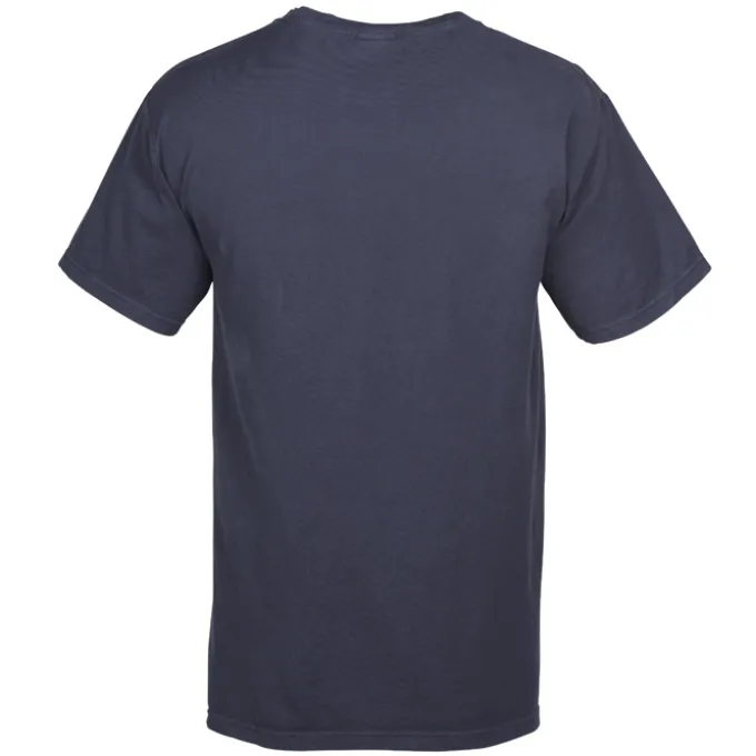 ComfortWash Garment-Dyed Pocket Tee - Embroidered