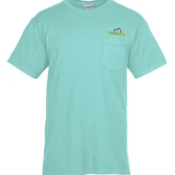 ComfortWash Garment-Dyed Pocket Tee - Embroidered