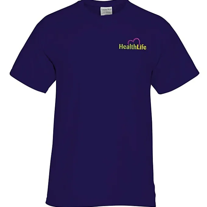 ComfortWash Garment-Dyed Tee - Embroidered