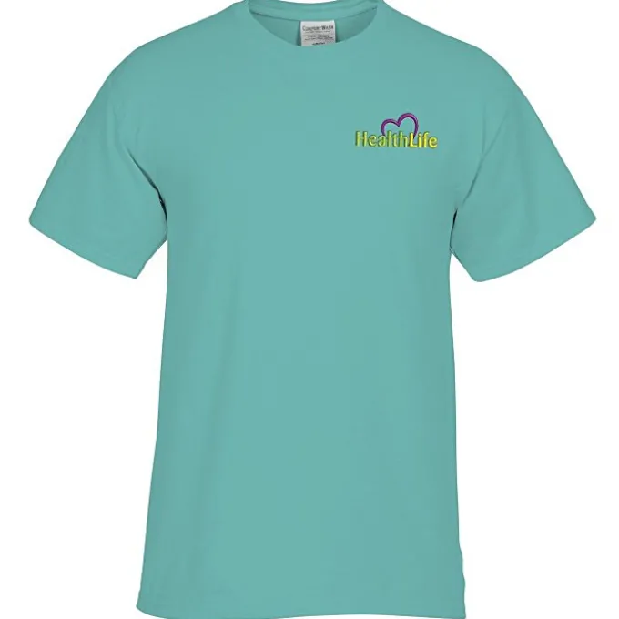 ComfortWash Garment-Dyed Tee - Embroidered