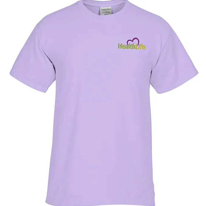 ComfortWash Garment-Dyed Tee - Embroidered