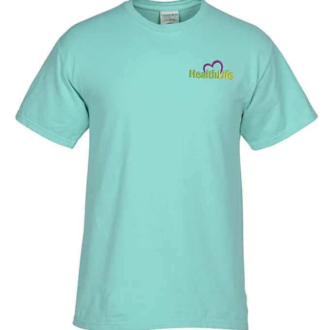 ComfortWash Garment-Dyed Tee - Embroidered