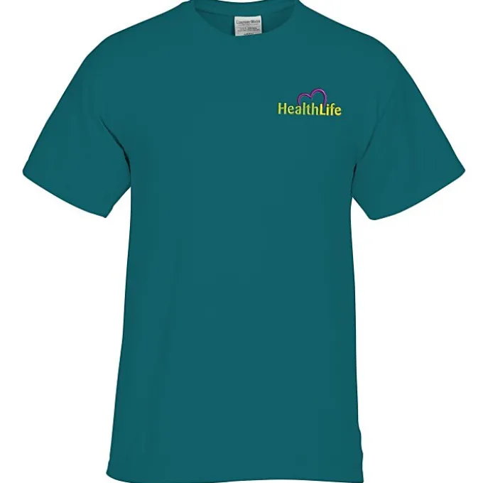 ComfortWash Garment-Dyed Tee - Embroidered