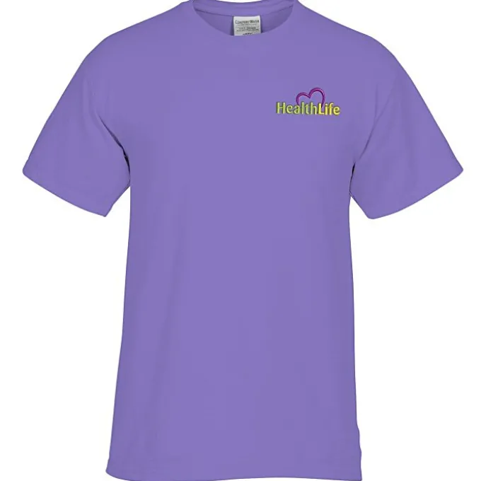 ComfortWash Garment-Dyed Tee - Embroidered