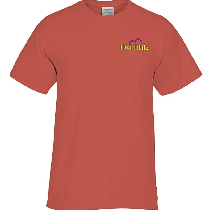 ComfortWash Garment-Dyed Tee - Embroidered