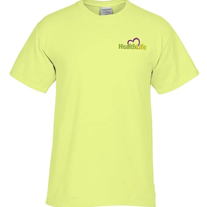ComfortWash Garment-Dyed Tee - Embroidered