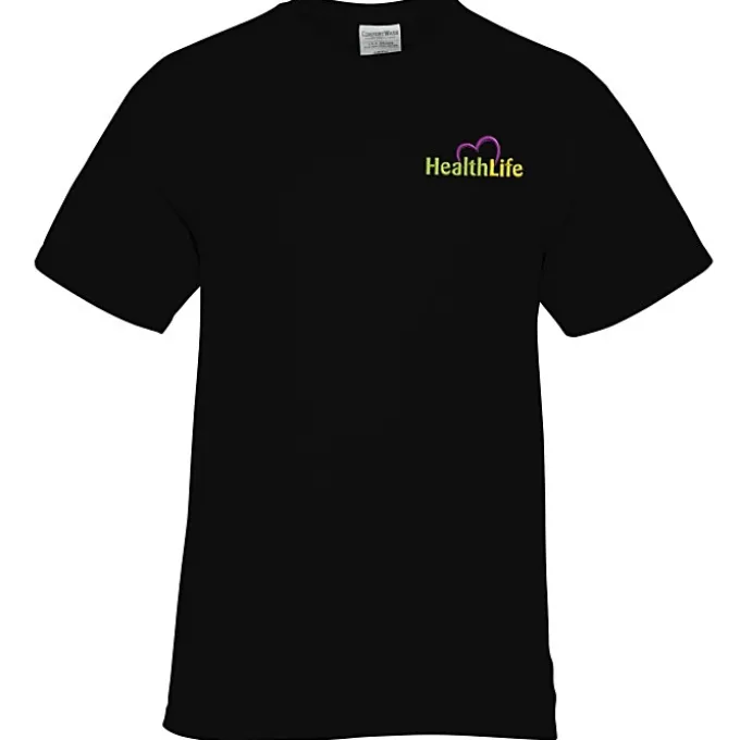 ComfortWash Garment-Dyed Tee - Embroidered