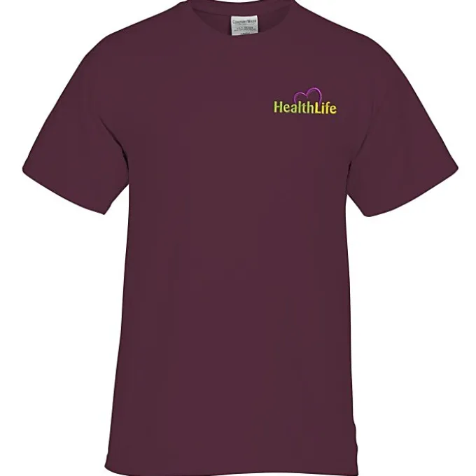 ComfortWash Garment-Dyed Tee - Embroidered