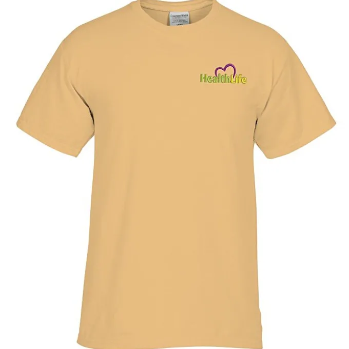 ComfortWash Garment-Dyed Tee - Embroidered