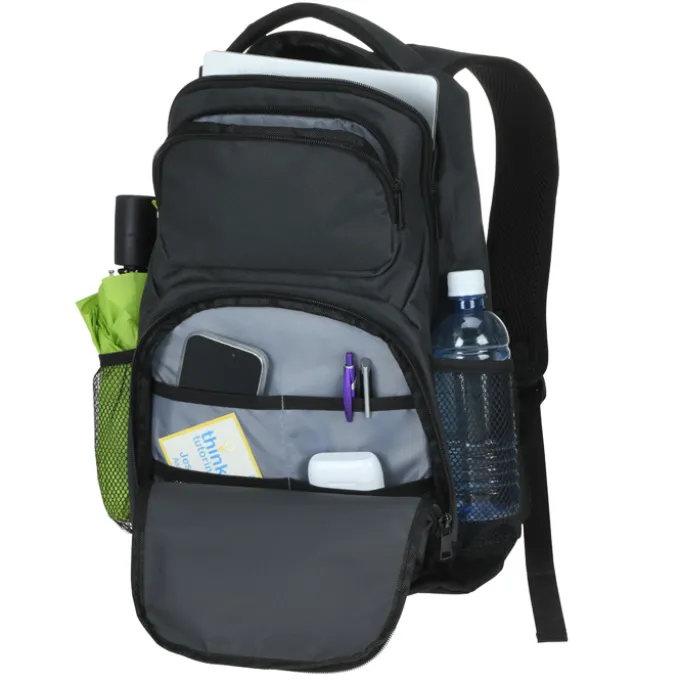 Commander 16 inch Laptop Backpack - Embroidered