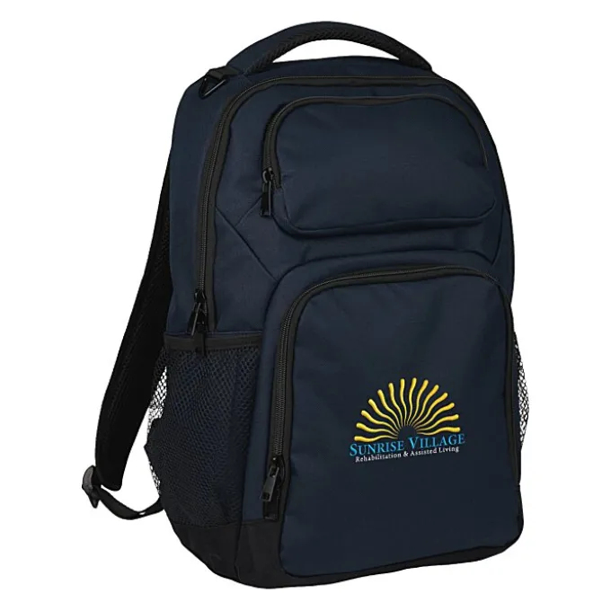 Commander 16 inch Laptop Backpack - Embroidered