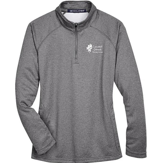 Compass Stretch Tech-Shell 1/4-Zip Pullover - Ladies' - Screen