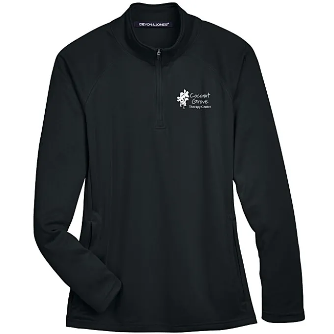 Compass Stretch Tech-Shell 1/4-Zip Pullover - Ladies' - Screen