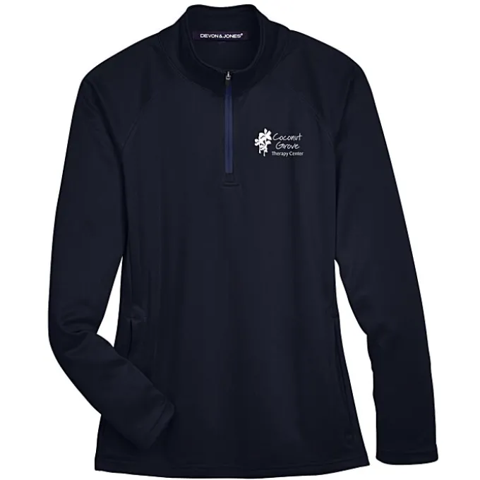 Compass Stretch Tech-Shell 1/4-Zip Pullover - Ladies' - Screen