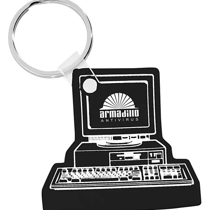 Computer Soft Keychain - Opaque