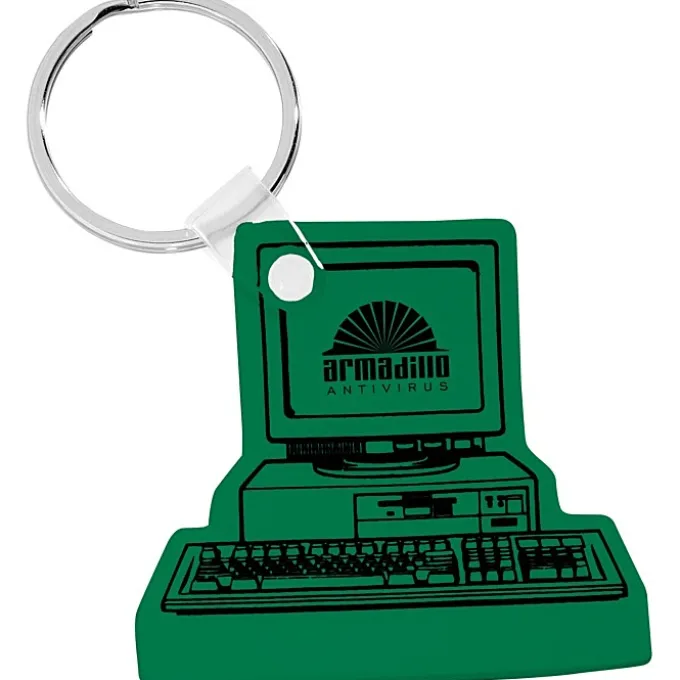 Computer Soft Keychain - Opaque