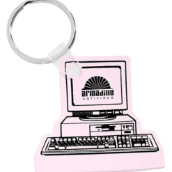 Computer Soft Keychain - Opaque