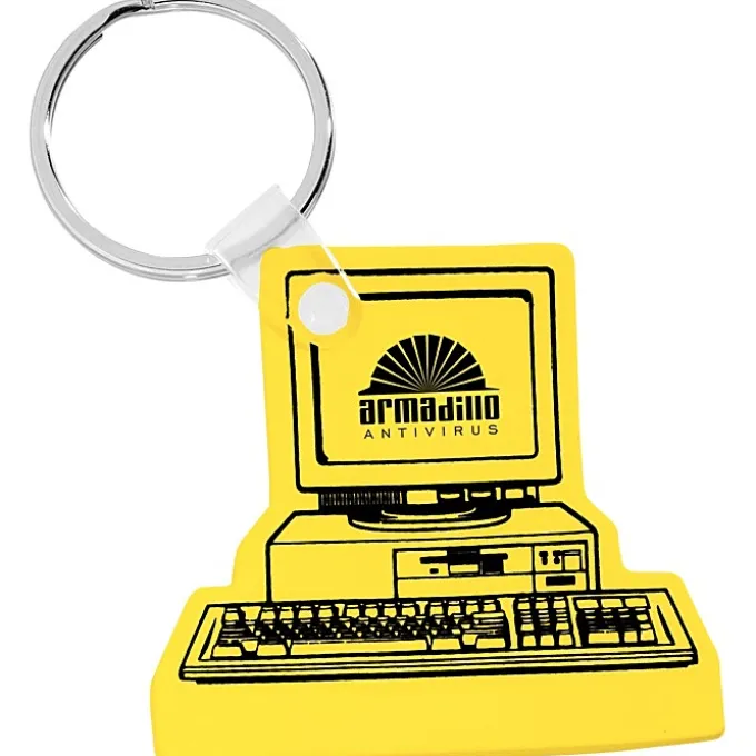 Computer Soft Keychain - Opaque